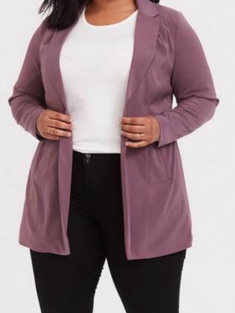 Torrid Open Front Blazer Flint Size 2X